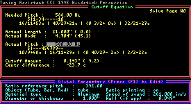 WP Tuning Assistant screen image